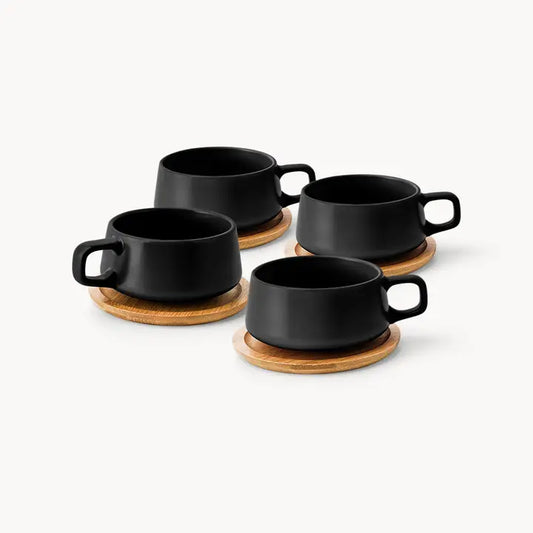 Cappuccino Cup Set Luxe Collection (4 X 320 Ml)